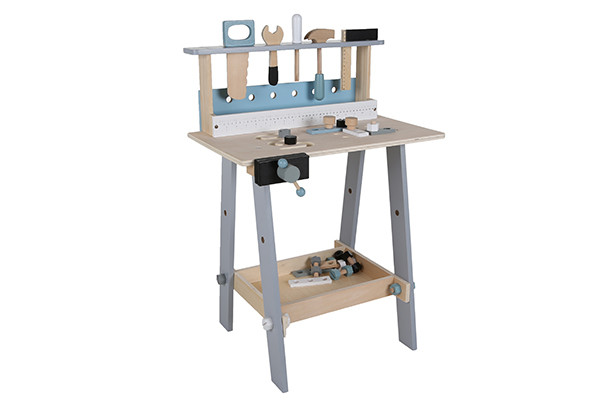 De werkhoogte is 55 cm.