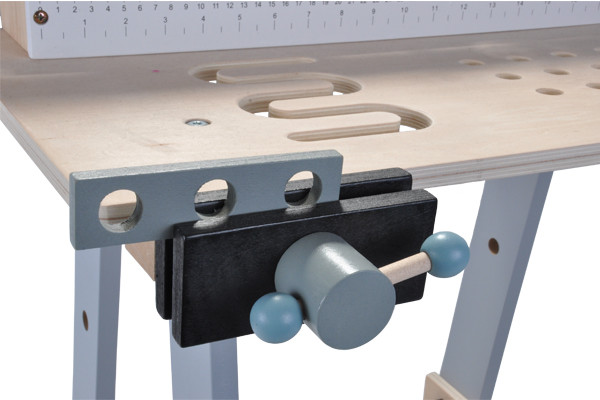 Inclusief bankschroef.