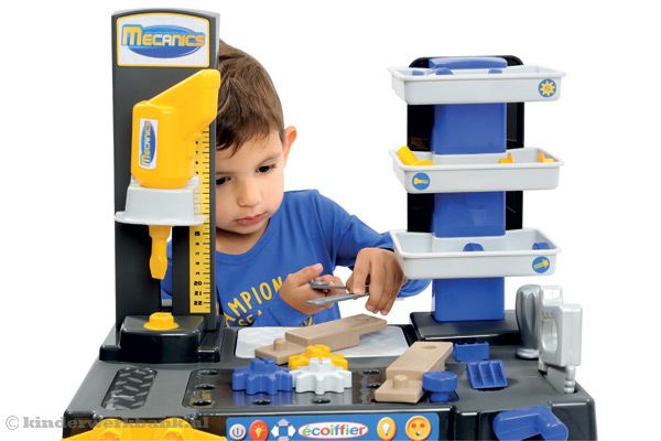 Uren speelplezier met deze werkbank.