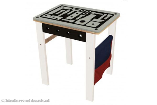 Tekentafel met een hoogte van 44 cm.