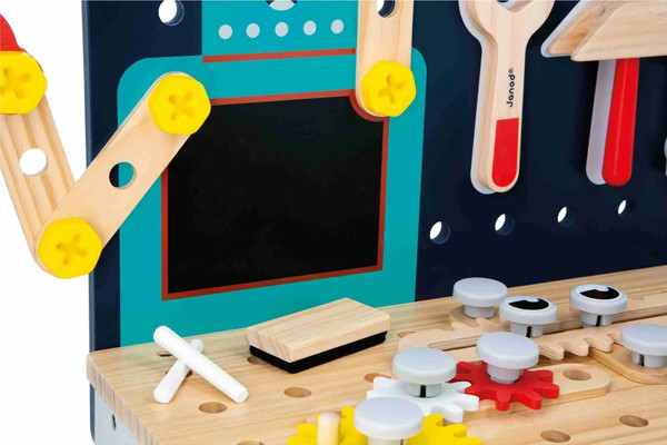 Robot krijtbord met beweegbare armen