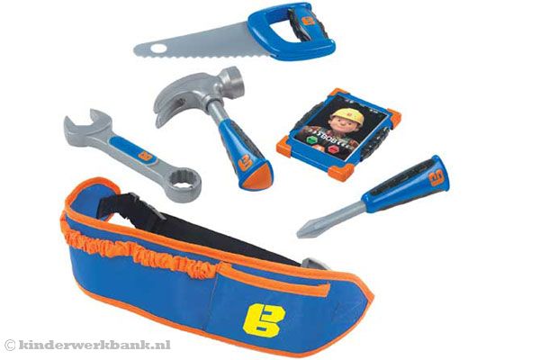 Handige riem met verschillend gereedschap.