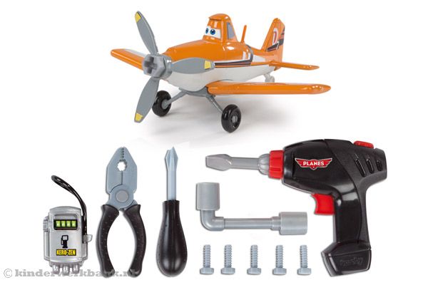 Dusty en jouw gereedschap.