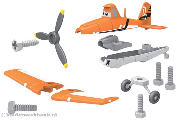 Dusty kun je uit elkaar halen.